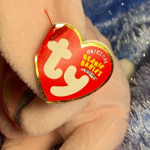 🎁4/$25🎁 EASTER COMING! Eggerton (Retired) Beanie Baby Bunny - Picture 12 of 16